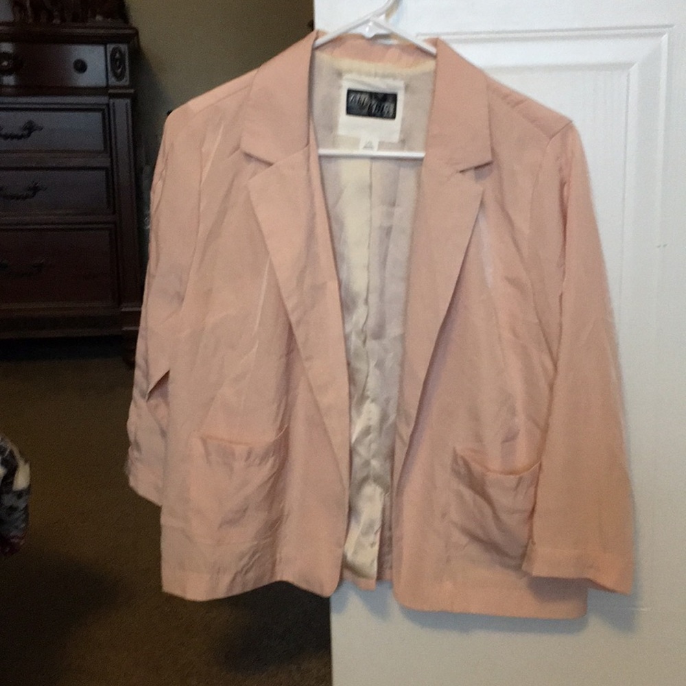 Dusty rose jacket